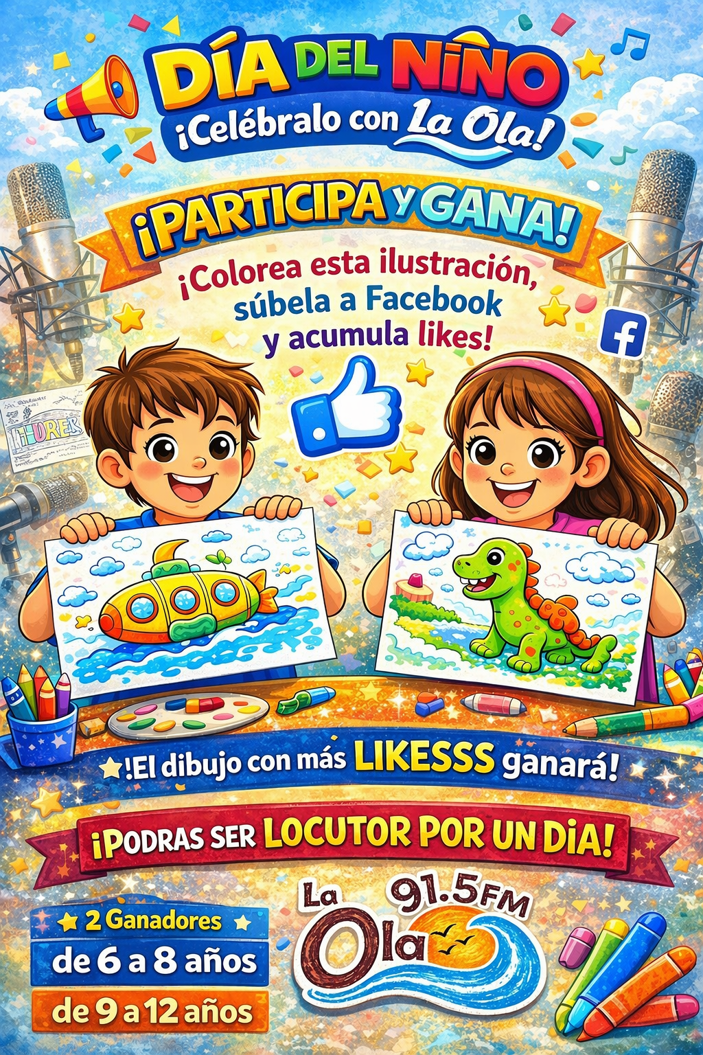 Locutores Juguete - La Ola 91.5